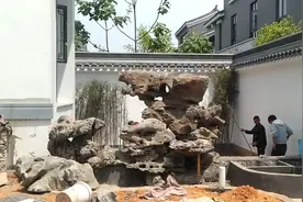 景观石假山，你建造鱼池时是不是也纠结这些点？图片