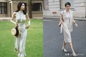 告别满大街的小碎花，夏天这样穿气质又洋气图片