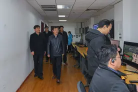 南阳市委常委、宣传部长张富治到南阳广播电视台调研指导工作图片