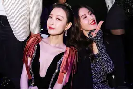 杨采钰“上下失守”，倪妮超低事业线，都不及赵丽颖麦穗公主裙图片