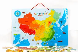 孩子爱玩手机、老要玩具怎么办？试试AR磁力拼图，能玩还能学地理图片