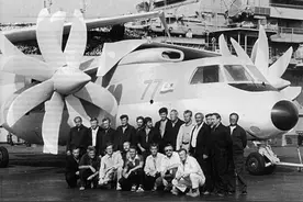 雅克44“红色鹰眼”，苏联末代航母最佳伴侣，性能可匹敌E-2图片