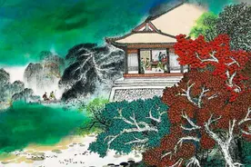 常建的这首山水诗，独具一格，读后令人心旷神怡图片