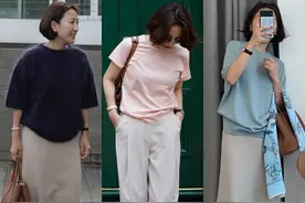 人到中年衣品很重要！借鉴韩国欧尼的温柔舒适穿搭，轻松提升品位图片