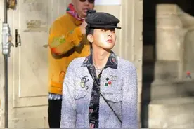 亚洲“权志龙”的前卫穿搭，看上去帅气又时尚，宛如画中人！图片