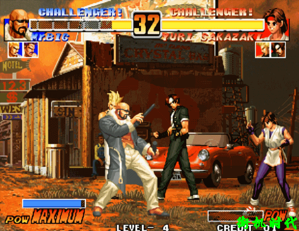 经典街机《拳皇》将BOSS必杀技完整吃下去，伤害到底有多恐怖