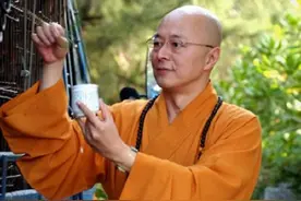 海涛法师35岁剃度出家，曾对妻子说：下辈子还娶你，但还会出家图片