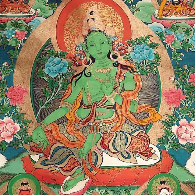 绿度母怎么供奉（绿度母唐卡的讲究 绿度母唐卡摆放位置）