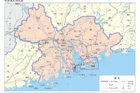 粤港澳大湾区图图片