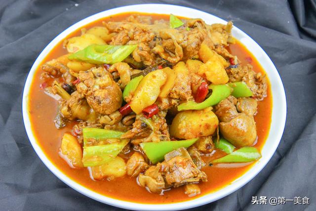土豆大盘鸡的家常做法（大盘鸡正宗做法）