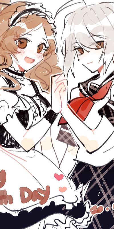 《弹丸论破》平良茜,动漫全面屏壁纸,超崇拜虚空的女孩