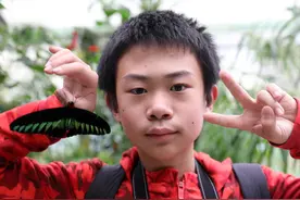 福州12岁男孩成生物“百科全书”，走遍全国还做昆虫标本，被称为少年法布尔图片