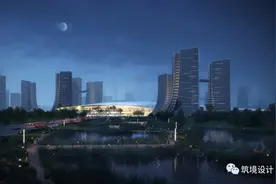 钱塘高铁站（枢纽）设计方案效果图出炉图片