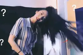 孟美岐甩头发甩飞假发片，画面搞笑圈内不止她，彭昱畅曾以笑掩尬图片