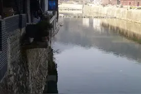 航拍嘉陵江06：一脚踏三省青木川古镇陕西汉中市宁强县图片