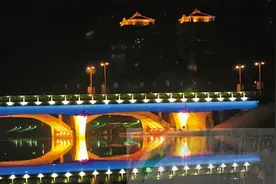 开源路湛河桥： 多次修建拓宽 承载岁月变迁图片