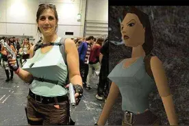 《古墓丽影》劳拉进化史：从三角形与马赛克，到浑圆与丰满图片