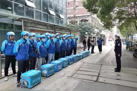 警企深度合作外卖快递业交通违法、事故双下降图片