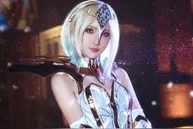 美女COS英雄联盟拉克丝，你爱了吗图片