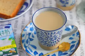自己煮奶茶，方法要用对，天天喝也不会胖，我的做法教给你图片