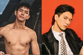 90后男星肌肉造型，不仅帅身材也好，完美诠释穿衣显瘦脱衣有肉图片