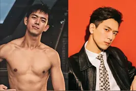 90后男星肌肉造型，不仅帅身材也好，完美诠释穿衣显瘦脱衣有肉图片