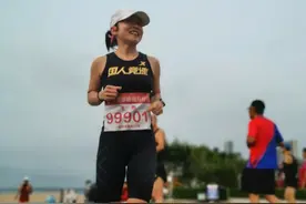 跑步4年，她减肥成功，挽救了家庭，还跑进了330图片