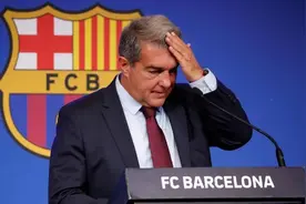 拉波尔塔最大的问题，不是没有留住梅西图片