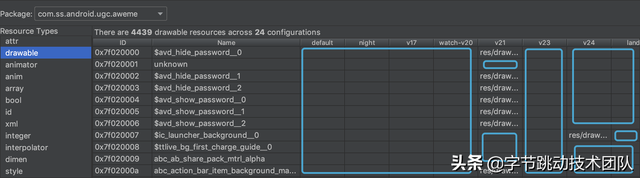抖音包大小优化-资源优化