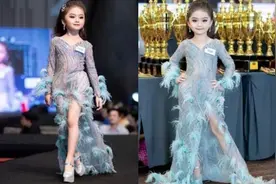 泰国6岁萝莉选美夺魁，妆容和状态却引争议，网友：“赚钱工具”图片