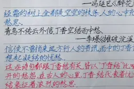 六年级学霸在日常作业中写出“印刷体”般字迹，连老师都羡慕不已图片