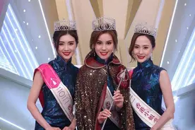 2021年香港小姐结果爆冷？冠军颜值惹争议，关礼杰女儿未入三甲图片