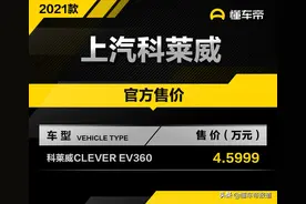 新车 | 上汽科莱威CLEVER新车上市，售4.5999万元图片