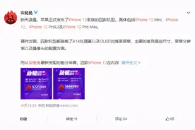 iPhone 12/12 Pro安兔兔跑分出炉：成绩低于预期图片