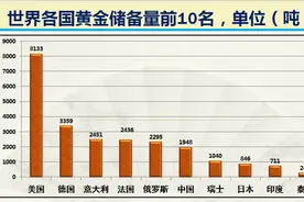 历年中国外汇储备，世界各国外汇储备，中国第1美国第17图片