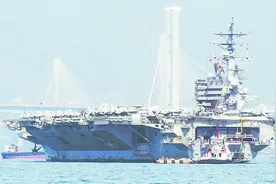 “台独”脸疼吗？美航母访港是为了这个，和你完全没关系！