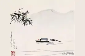 吴冠中的极简山水，妙不可言图片