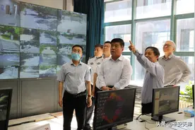 天津公安机关对高校内部治安保卫工作进行督导检查图片