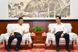 区领导会见中国能源建设集团北方建设投资有限公司客人图片