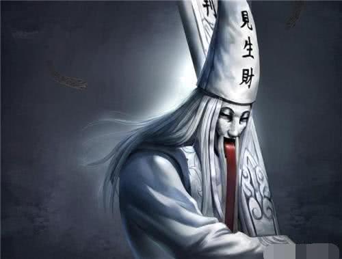 地府阴差黑白无常,官帽上却分别写着"一见生财"和"天下太平"