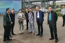 山西省工信厅原材料处高向阳处长一行来吕梁建龙调研图片
