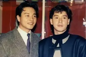 1987年，周润发说的一句话，谭张争霸时代结束，谭咏麟退出领奖台图片