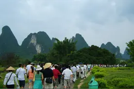 桂林阳朔半日游——桂林山水甲天下，阳朔山水甲桂林图片