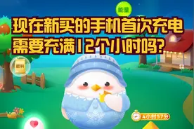 现在新买的手机，首次充电需要充满12个小时吗？蚂蚁庄园最新答案图片