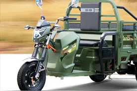 宗申电动三轮车战豹评测：搭载1200W电机，爬坡强，适合山区运输图片