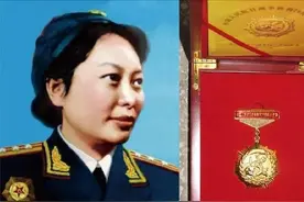 参加红军长征的萧华上将夫妇，共谱《长征组歌》，妻子现年97岁图片