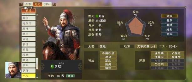 三国志14特典武将评级