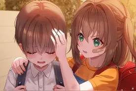 死对头也是青梅竹马图片