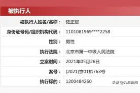 瑞幸咖啡创始人陆正耀被强制执行超12亿，曾是2016十大经济人物图片