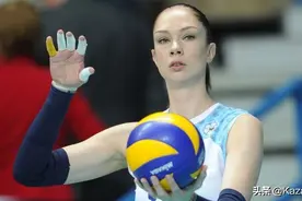 “高妹”加莫娃，俄罗斯女排功勋，雅典奥运会被中国队打哭成经典图片